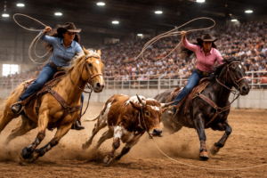 Team Roping Lance Reed Mobile Black Rodeo